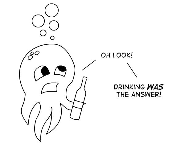 Drunkopus comic
