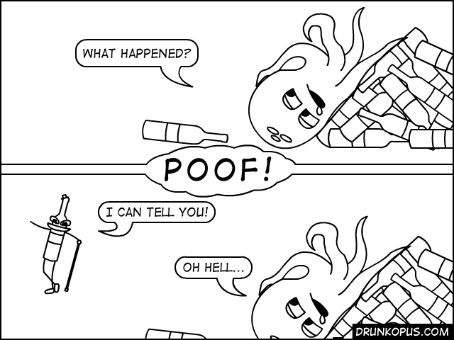 Drunkopus comic