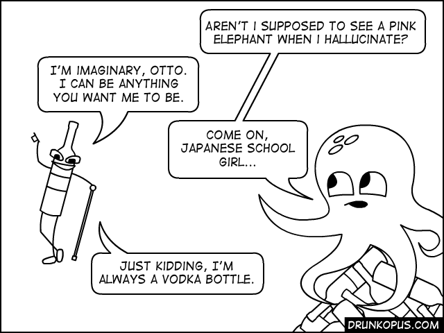 Drunkopus comic