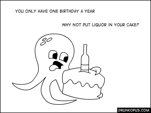 Drunkopus comic