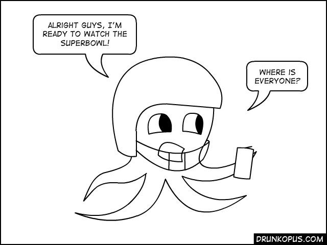 Drunkopus comic