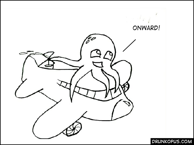 Drunkopus comic